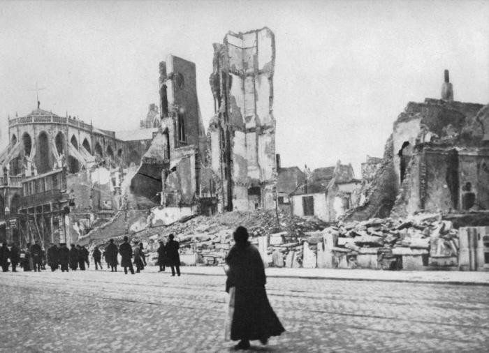 German Destruction of Louvain (August 1914)